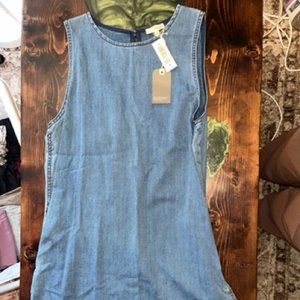 ARITZIA WILFREE DENIM DRESS